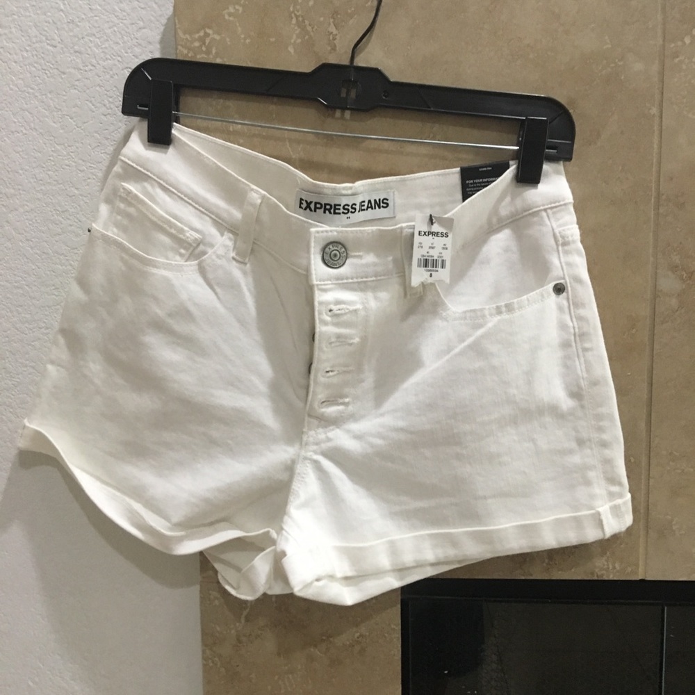 Express jean shorts